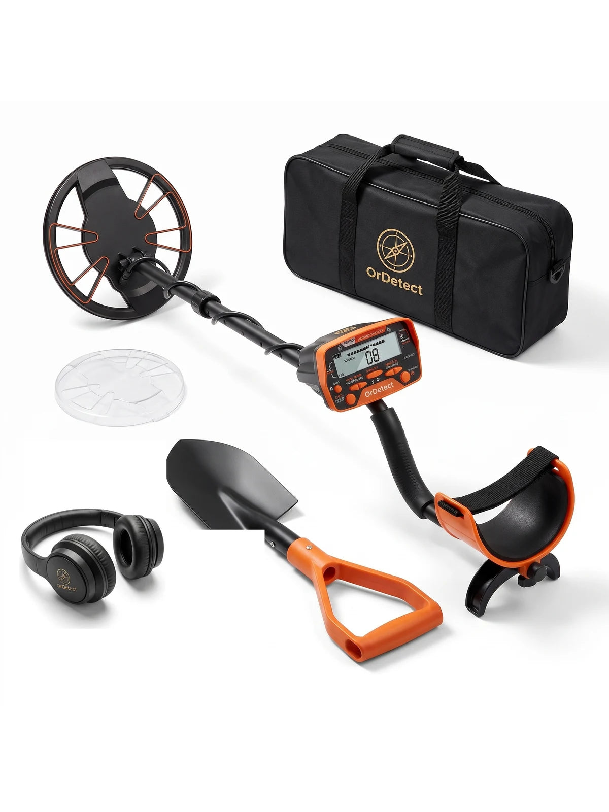 Pack complet d'un détecteur de métaux et ses accessoires